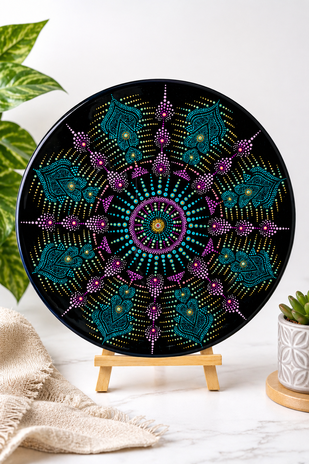 Create Your Own Mandala Lazy Susan – 3 Week Evening Workshop Series
