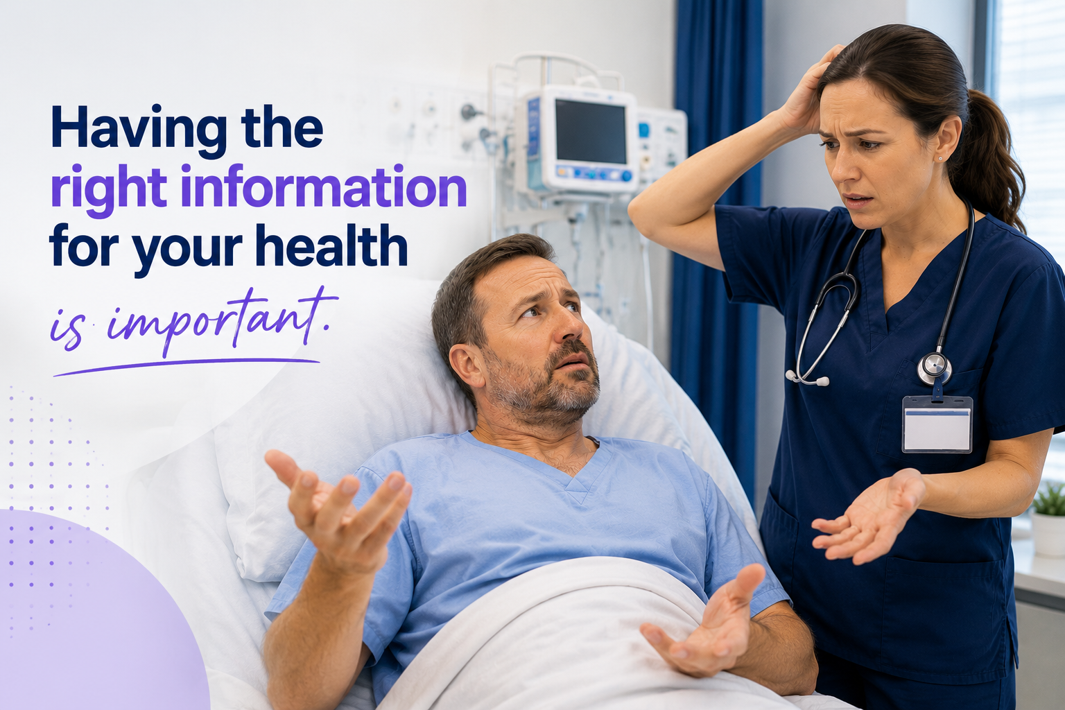 Hospital Communication A5 or A4 Card